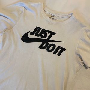 Nike Just Do It White Tee